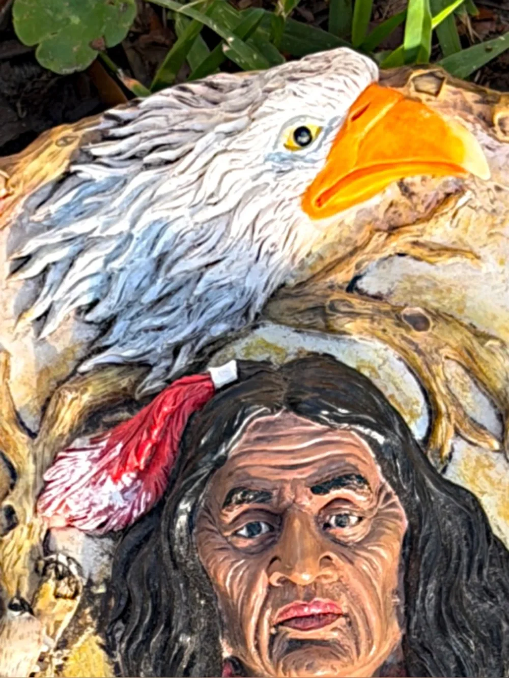 Native American 3-D Wall Art 9” Earth Tones South Western Decor